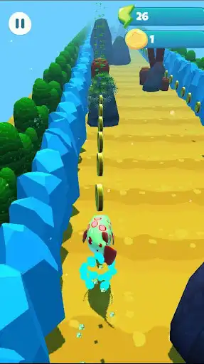 Play Little Fish Run as an online game Little Fish Run with UptoPlay