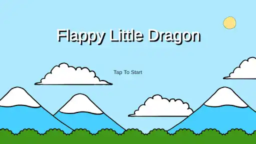 Play Little Flappy Dragon as an online game Little Flappy Dragon with UptoPlay