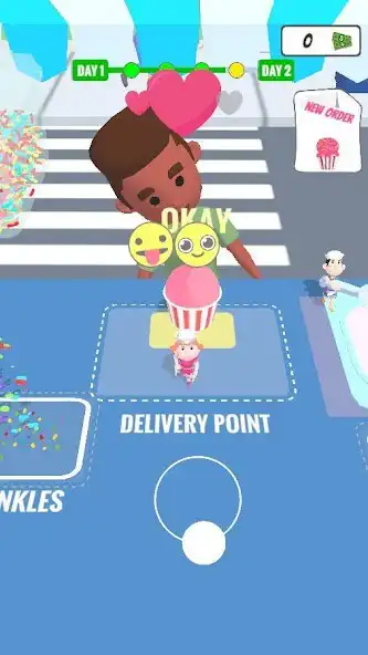 Play Little ice cream truck as an online game Little ice cream truck with UptoPlay