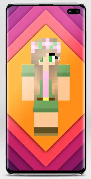 Play Little Kelly Skin Minecraft as an online game Little Kelly Skin Minecraft with UptoPlay