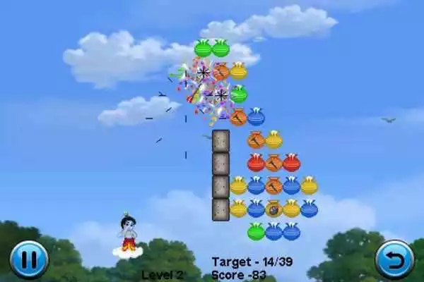 Play Little Krishna Makhan Masti