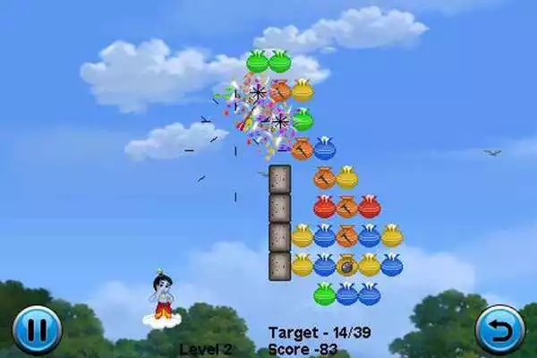 Play Little Krishna Makhan Masti