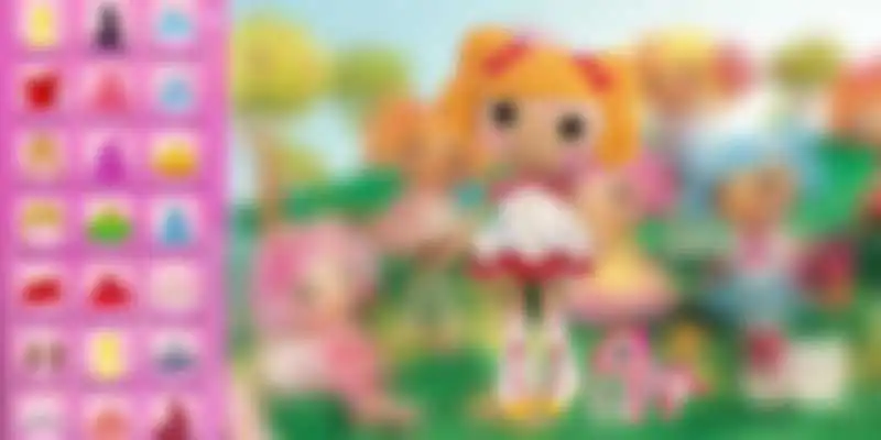 Play Little Lalaloopsy dressup girl