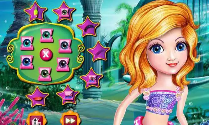 Play Little Mermaid Bathing
