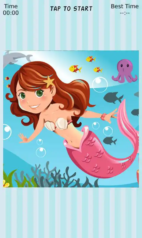 Play Little Mermaid Sliding Puzzle