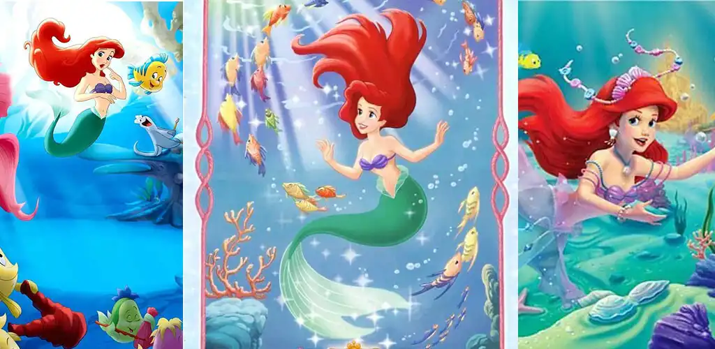 Play Little Mermaid Wallpaper 4K HD  and enjoy Little Mermaid Wallpaper 4K HD with UptoPlay