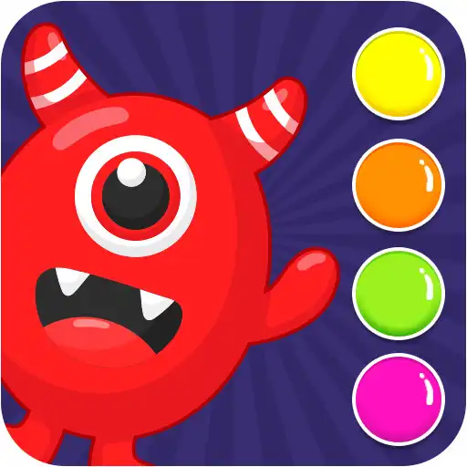 Play Little Monster Rainbow Color APK