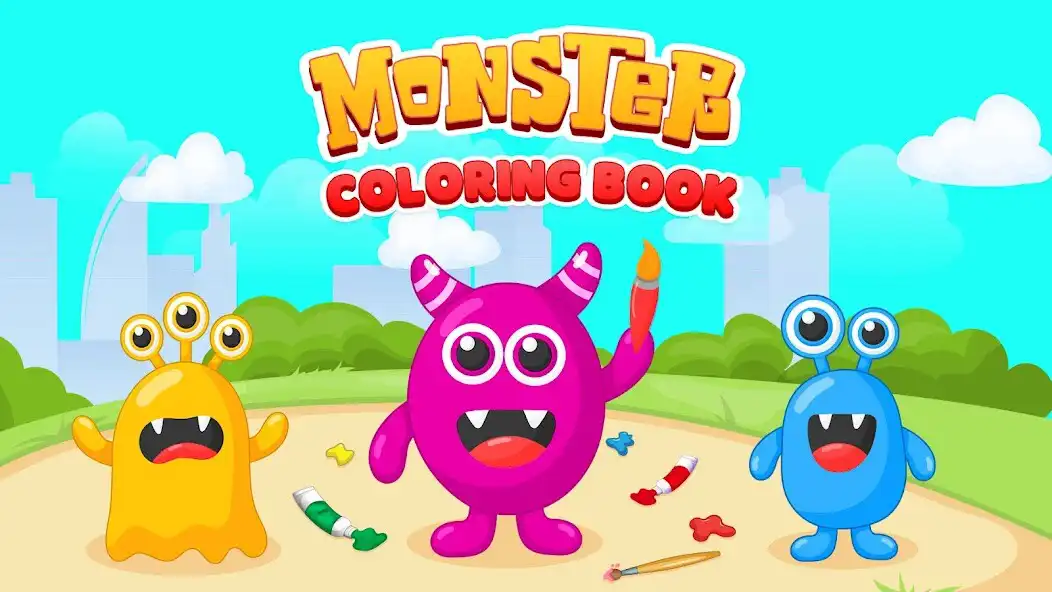 Play Little Monster Rainbow Color  and enjoy Little Monster Rainbow Color with UptoPlay