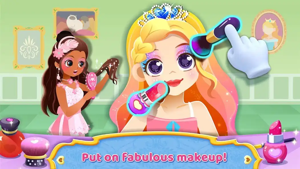 Play Little Panda: Princess Makeup as an online game Little Panda: Princess Makeup with UptoPlay