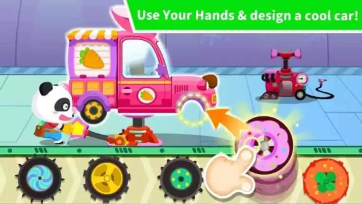 Play Little Pandas Auto Repair Shop