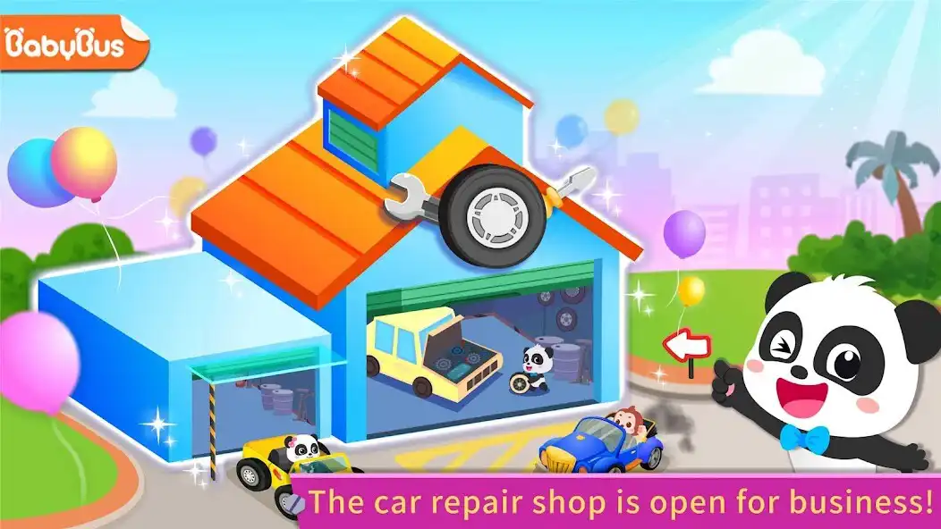 Play Little Pandas Car Repair  and enjoy Little Pandas Car Repair with UptoPlay