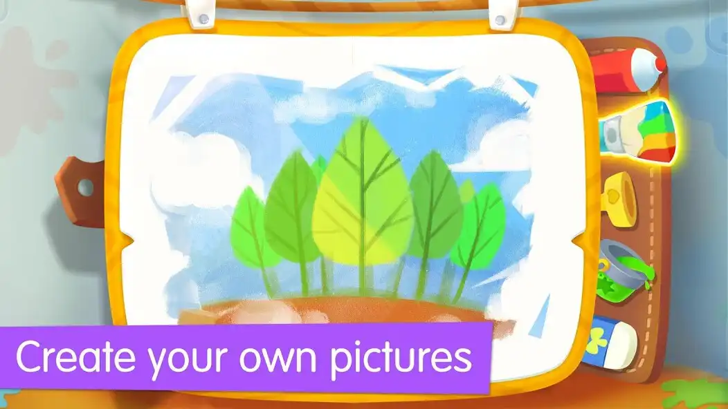 Play Little Pandas Drawing Board as an online game Little Pandas Drawing Board with UptoPlay