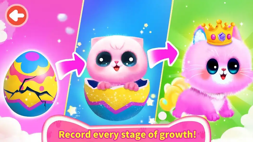 Play Little Pandas Pet Cat World as an online game Little Pandas Pet Cat World with UptoPlay