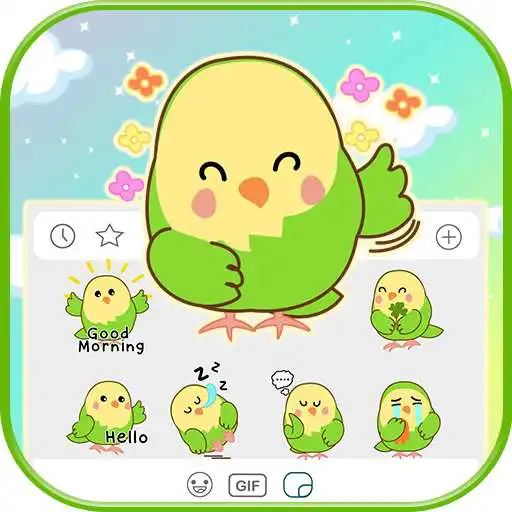 Play Little Parakeet Emoji Stickers APK Play Little Parakeet Emoji Stickers APK