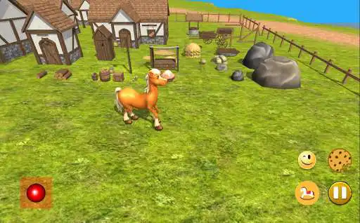 Play Little Pony and Unicorn friend as an online game Little Pony and Unicorn friend with UptoPlay