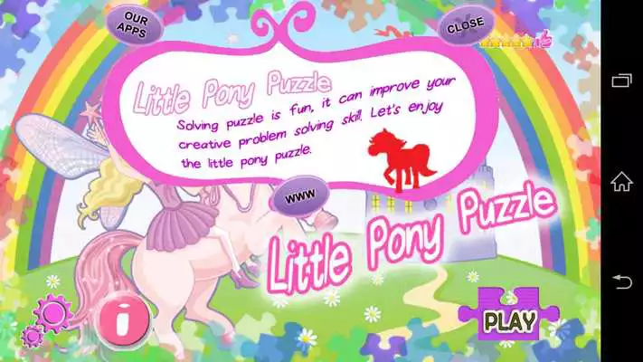 Play Little Pony Puzzle My Princess