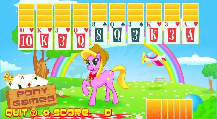 Play Little Pony Solitaire