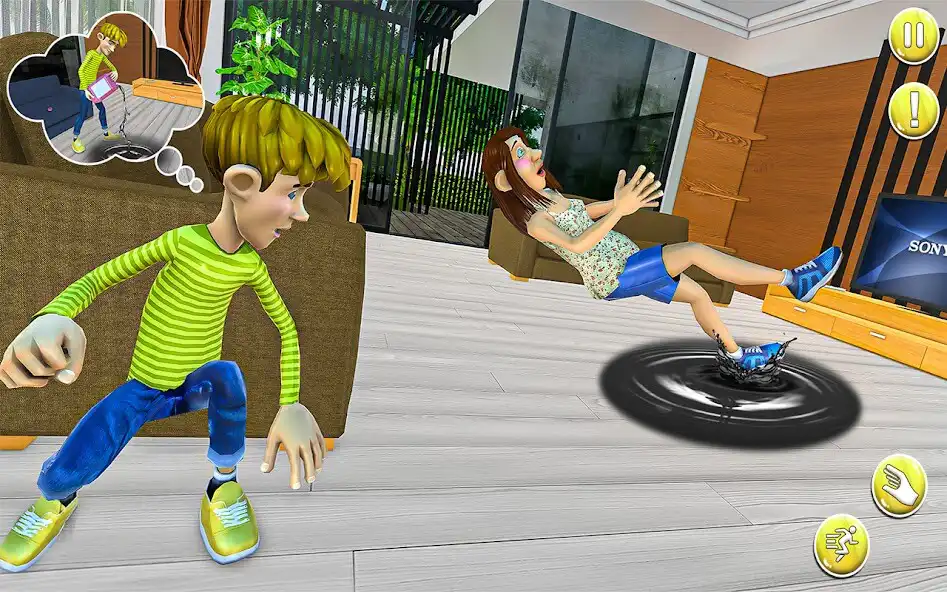 Play Little Prankster Master Funny Prank Simulator Game as an online game Little Prankster Master Funny Prank Simulator Game with UptoPlay