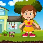 Free play online Little Pretty Girl Rescue Kavi Game-387 APK