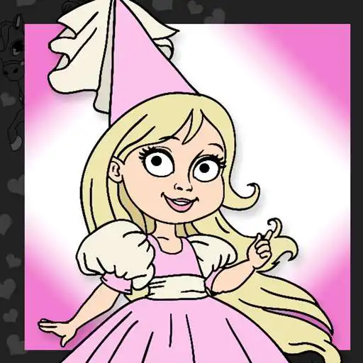 Free play online Little Princess Coloring Book APK