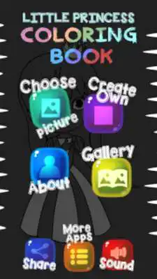 Play Little Princess Coloring Book