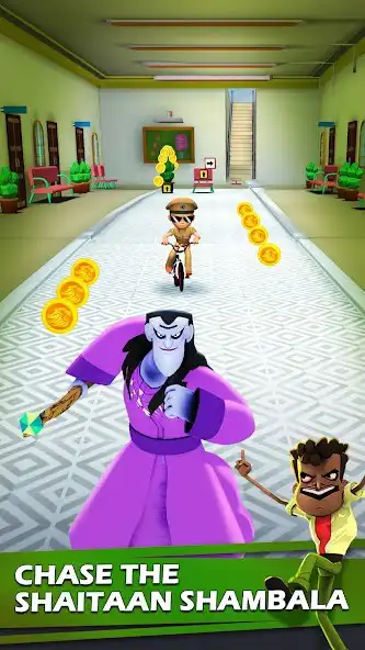 Play Little Singham Cycle Race as an online game Little Singham Cycle Race with UptoPlay