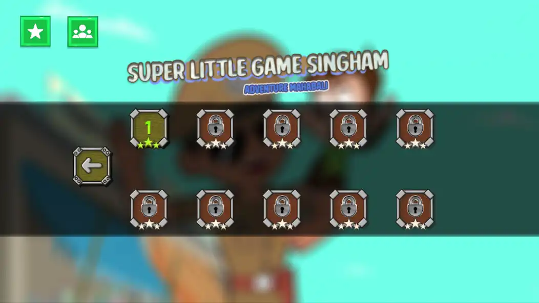 Play Little Singham Game Mahabali as an online game Little Singham Game Mahabali with UptoPlay