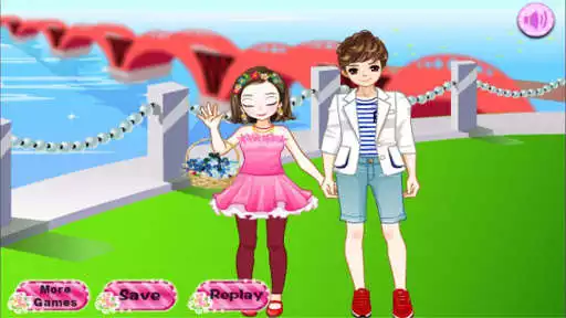 Play Little Snow Couple Dating