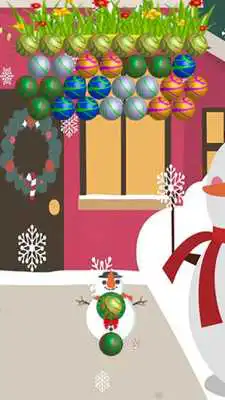 Play Little Snowman Bubble