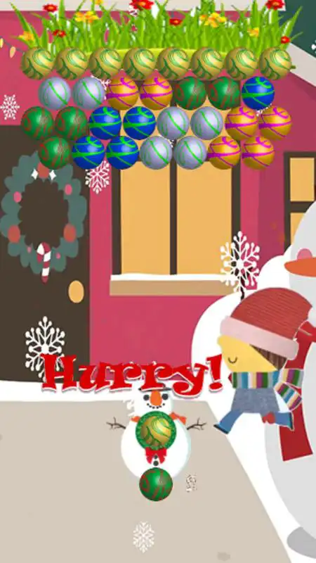 Play Little Snowman Bubble