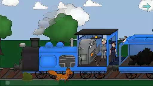 Play Little Steam Train: educative app for kids  and enjoy Little Steam Train: educative app for kids with UptoPlay