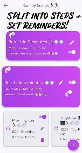 Play Little Steps - Big Goals: Goal  Habit Tracker as an online game Little Steps - Big Goals: Goal  Habit Tracker with UptoPlay