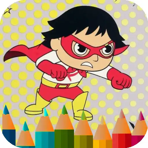 Play little superhero coloring APK Play little superhero coloring APK
