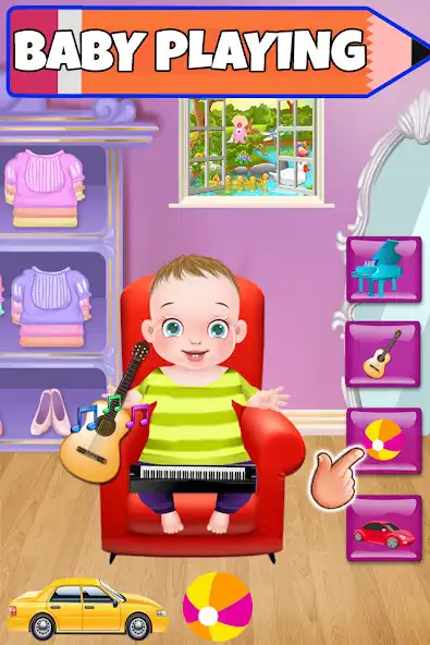 Play Little Toddler Daycare Games as an online game Little Toddler Daycare Games with UptoPlay