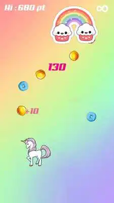 Play Little Unicorn : Candy Rain