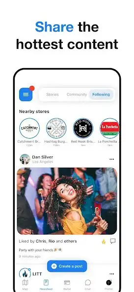 Play LITT - social media  rewards as an online game LITT - social media  rewards with UptoPlay