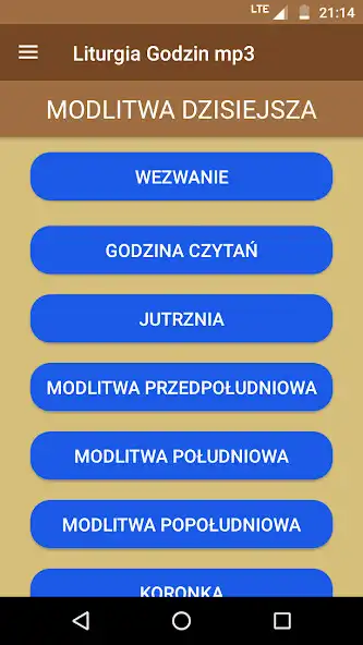 Play Liturgia Godzin mp3  and enjoy Liturgia Godzin mp3 with UptoPlay
