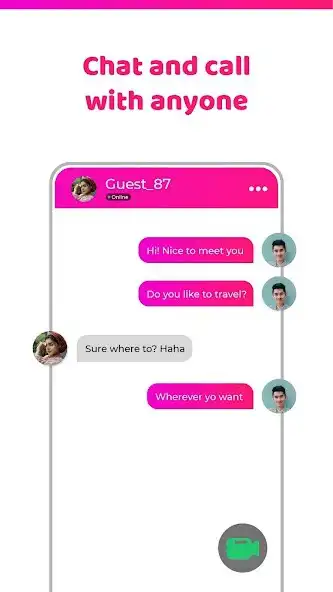 Play LivCat - Chatting and calling as an online game LivCat - Chatting and calling with UptoPlay