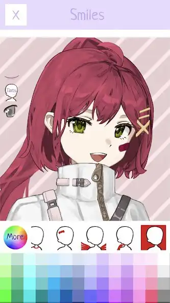 Play Live 2D Anime Avatar Creator as an online game Live 2D Anime Avatar Creator with UptoPlay
