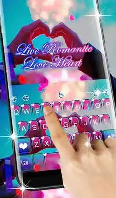 Play Live 3D Romantic Love Heart Keyboard Theme Play Live 3D Romantic Love Heart Keyboard Theme
