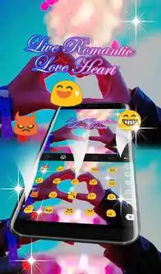 Play Live 3D Romantic Love Heart Keyboard Theme Play Live 3D Romantic Love Heart Keyboard Theme