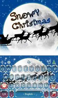 Play Live 3D Snowy Christmas Keyboard Theme Play Live 3D Snowy Christmas Keyboard Theme