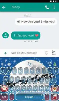 Play Live 3D Snowy Christmas Keyboard Theme Play Live 3D Snowy Christmas Keyboard Theme