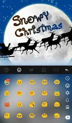 Play Live 3D Snowy Christmas Keyboard Theme Play Live 3D Snowy Christmas Keyboard Theme