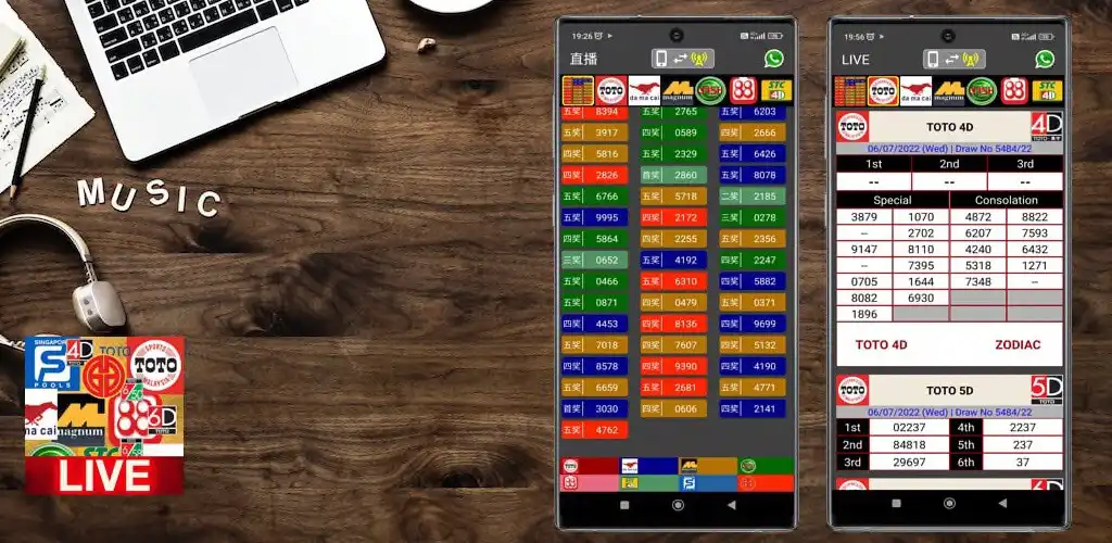 Play LIVE 4D  and enjoy LIVE 4D with UptoPlay