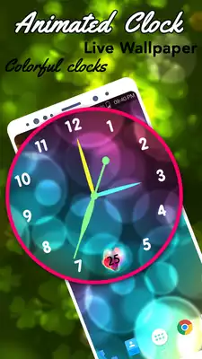 Play Live Animated Clock Wallpaper Play Live Animated Clock Wallpaper