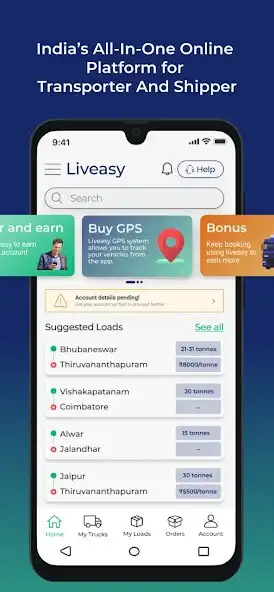 Play Liveasy-Book Truck Online, GPS as an online game Liveasy-Book Truck Online, GPS with UptoPlay