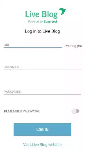 Play Live Blog Reporter