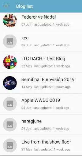 Play Live Blog Reporter
