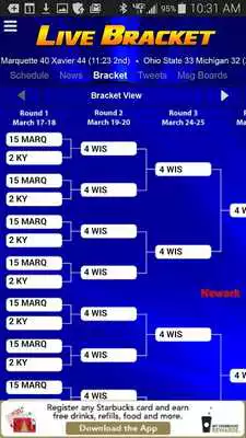 Play Live Bracket 2015